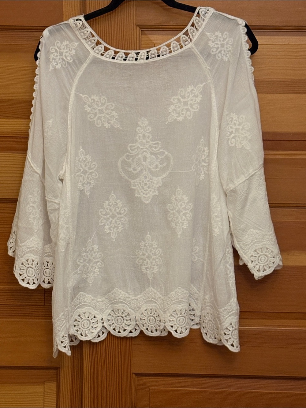 Democracy Lace Embroidered Top - Picture 2 of 5